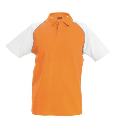 Orange/white