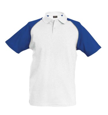 White/royal blue
