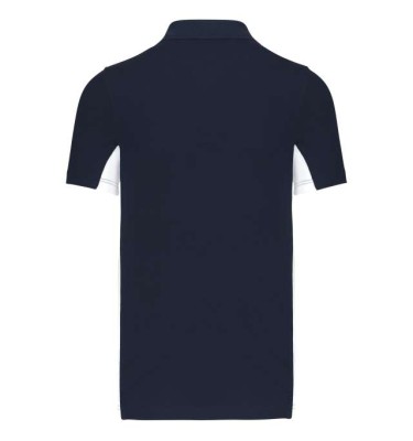 FLAG - SHORT-SLEEVED TWO-TONE POLO SHIRT
