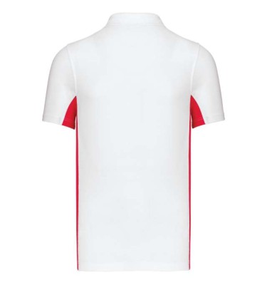 FLAG - SHORT-SLEEVED TWO-TONE POLO SHIRT