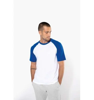 BASEBALL - SHORT-SLEEVED TWO-TONE T-SHIRT