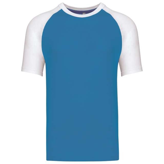 BASEBALL - SHORT-SLEEVED TWO-TONE T-SHIRT