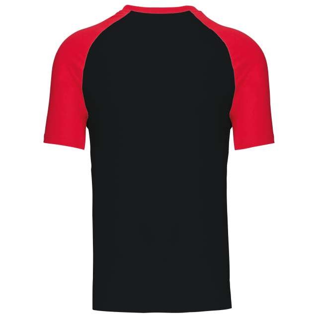 BASEBALL - SHORT-SLEEVED TWO-TONE T-SHIRT