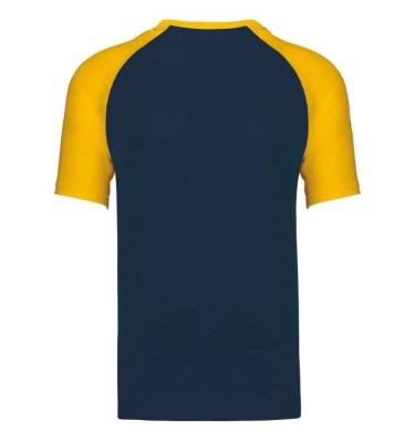 BASEBALL - SHORT-SLEEVED TWO-TONE T-SHIRT