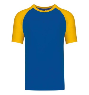 Royal blue/yellow