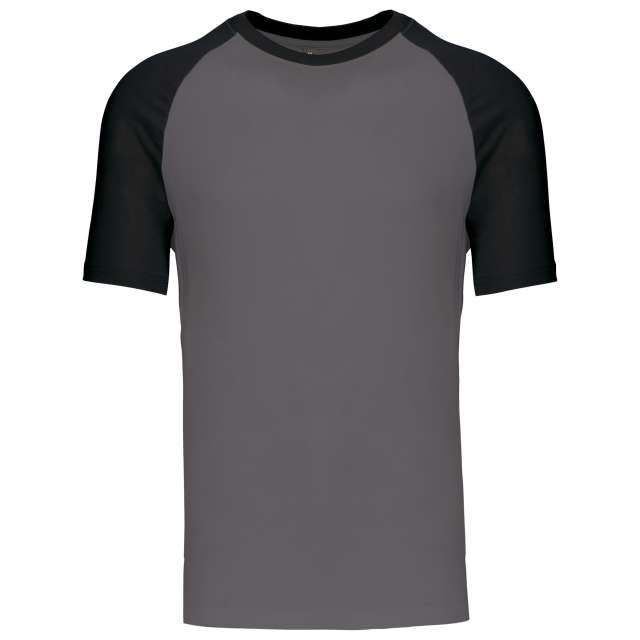 BASEBALL - SHORT-SLEEVED TWO-TONE T-SHIRT