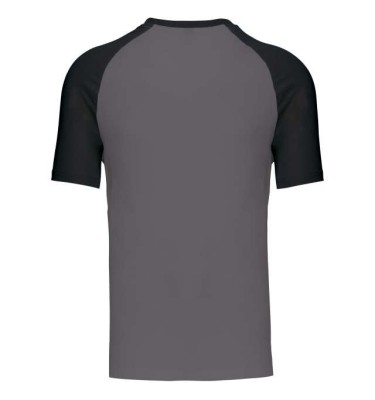 BASEBALL - SHORT-SLEEVED TWO-TONE T-SHIRT