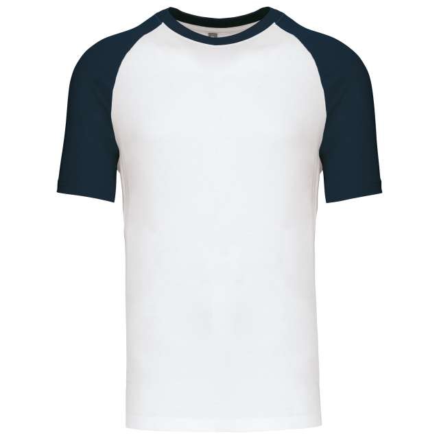 BASEBALL - SHORT-SLEEVED TWO-TONE T-SHIRT