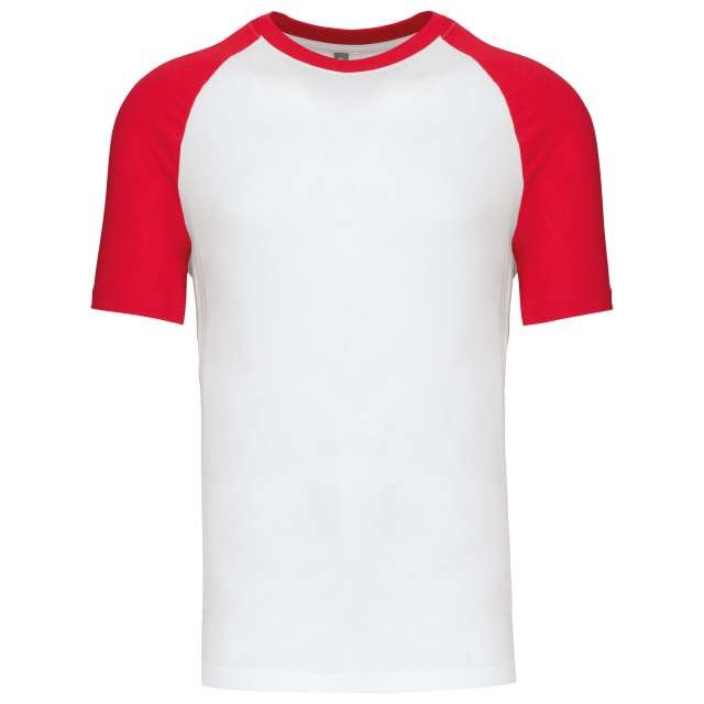 BASEBALL - SHORT-SLEEVED TWO-TONE T-SHIRT