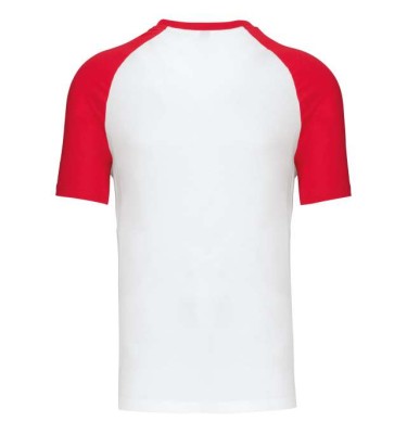 BASEBALL - SHORT-SLEEVED TWO-TONE T-SHIRT