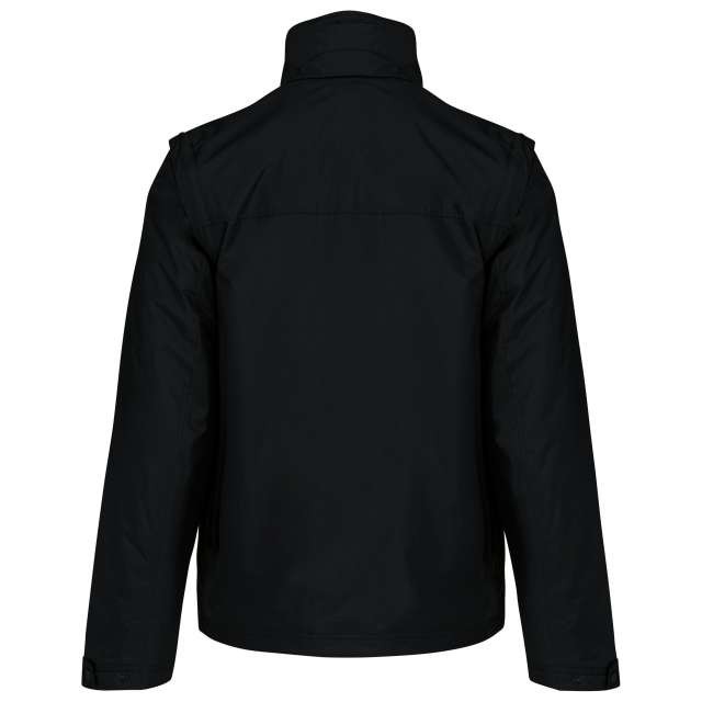 SCORE - DETACHABLE-SLEEVED BLOUSON JACKET