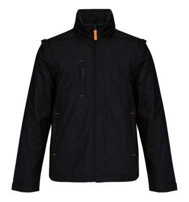 SCORE - DETACHABLE-SLEEVED BLOUSON JACKET