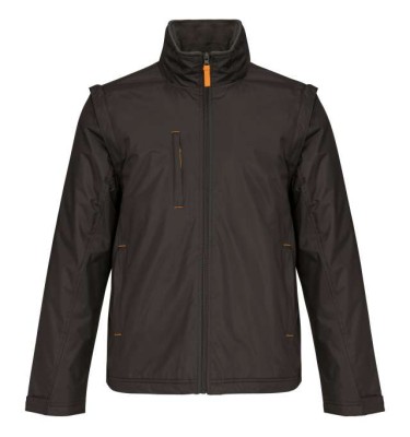 SCORE - DETACHABLE-SLEEVED BLOUSON JACKET