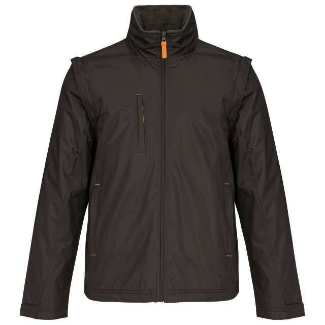 SCORE - DETACHABLE-SLEEVED BLOUSON JACKET