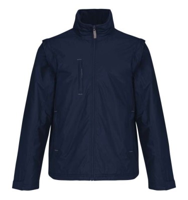 SCORE - DETACHABLE-SLEEVED BLOUSON JACKET