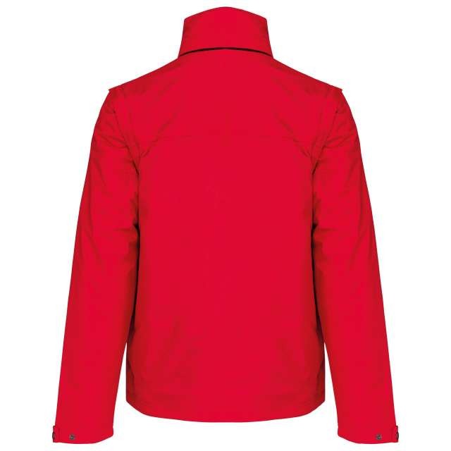 SCORE - DETACHABLE-SLEEVED BLOUSON JACKET