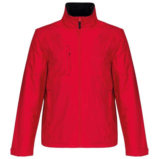 SCORE - DETACHABLE-SLEEVED BLOUSON JACKET