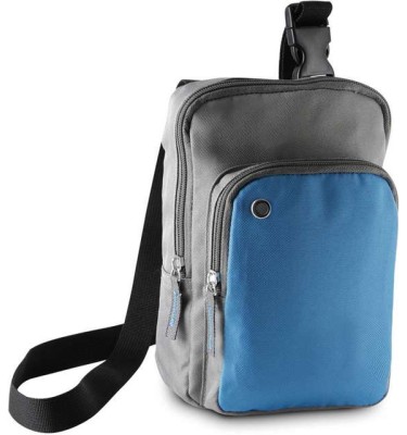 Slate grey/aqua blue