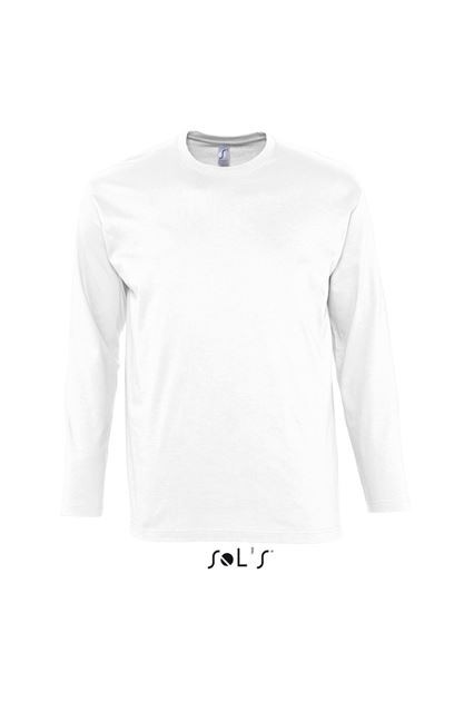 SOL'S MONARCH - MEN'S ROUND COLLAR LONG SLEEVE T-SHIRT
