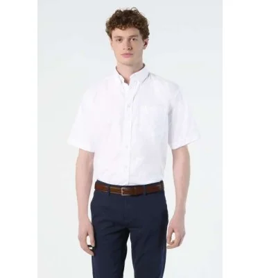 SOL'S BRISBANE - SHORT SLEEVE OXFORD MEN'S SHIRT