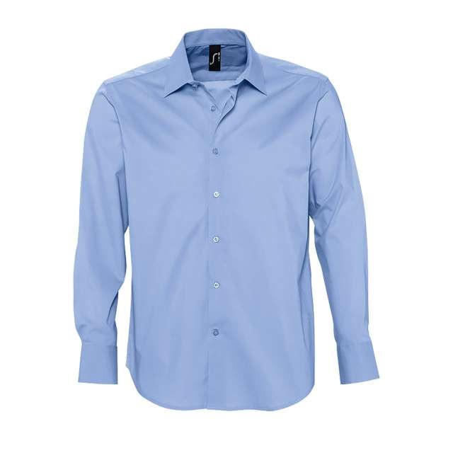 SOL'S BRIGHTON - LONG SLEEVE STRETCH MEN'S SHIRT