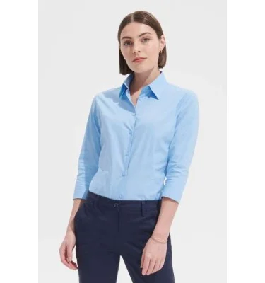 SOL'S EFFECT - 3/4 SLEEVE STRETCH WOMEN'S SHIRT