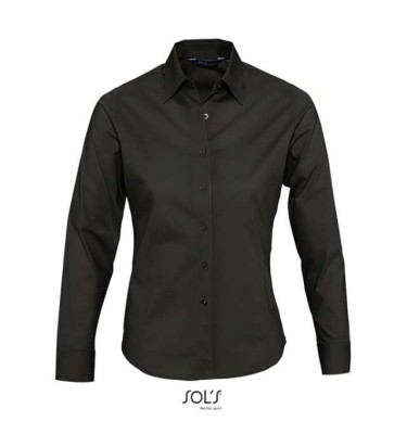 SOL'S EDEN - LONG SLEEVE STRETCH WOMEN'S SHIRT