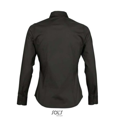 SOL'S EDEN - LONG SLEEVE STRETCH WOMEN'S SHIRT