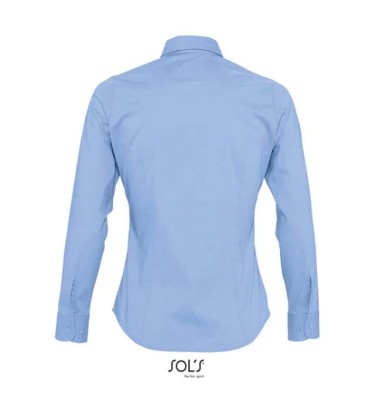 SOL'S EDEN - LONG SLEEVE STRETCH WOMEN'S SHIRT
