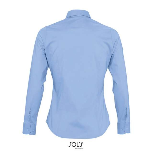 SOL'S EDEN - LONG SLEEVE STRETCH WOMEN'S SHIRT