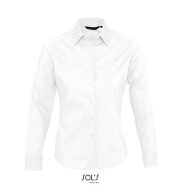 SOL'S EDEN - LONG SLEEVE STRETCH WOMEN'S SHIRT
