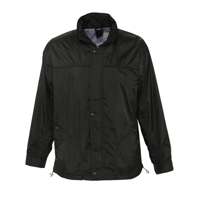 SOL'S MISTRAL - JERSEY-LINED WATER REPELLENT WINDBREAKER
