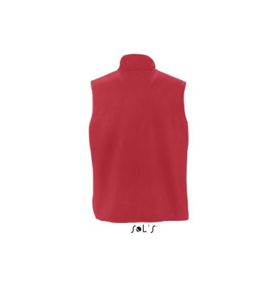 SOL'S NORWAY - UNISEX SLEEVELESS FLEECE CARDIGAN