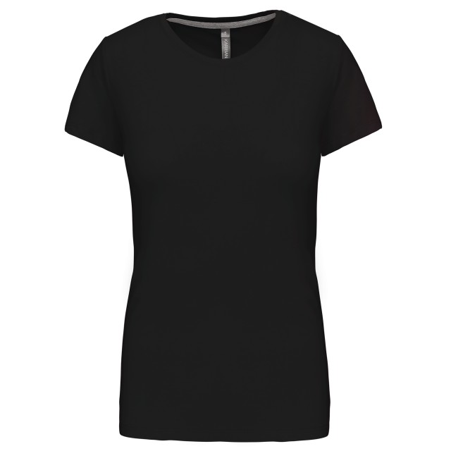 LADIES' SHORT SLEEVE CREW NECK T-SHIRT