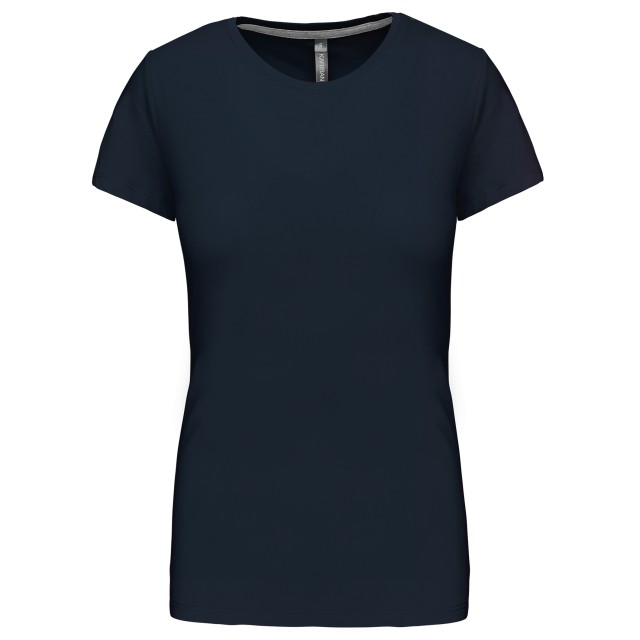 LADIES' SHORT SLEEVE CREW NECK T-SHIRT