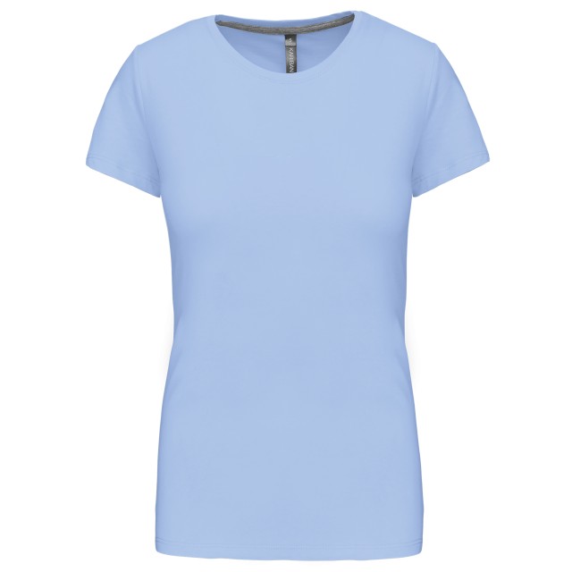 LADIES' SHORT SLEEVE CREW NECK T-SHIRT