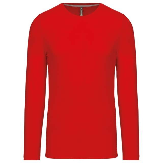 MEN'S LONG-SLEEVED CREW NECK T-SHIRT