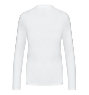 LADIES' LONG-SLEEVED CREW NECK T-SHIRT