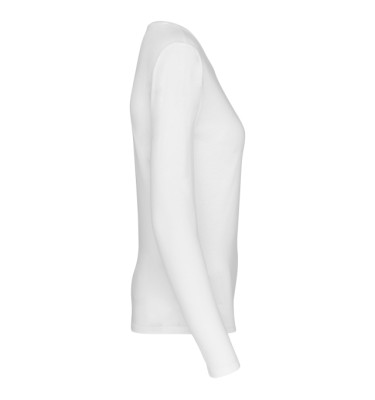 LADIES' LONG-SLEEVED CREW NECK T-SHIRT