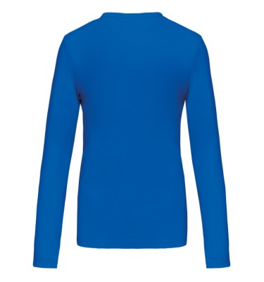 LADIES' LONG-SLEEVED CREW NECK T-SHIRT