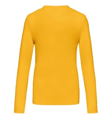 LADIES' LONG-SLEEVED CREW NECK T-SHIRT