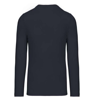 MEN'S LONG-SLEEVED V-NECK T-SHIRT