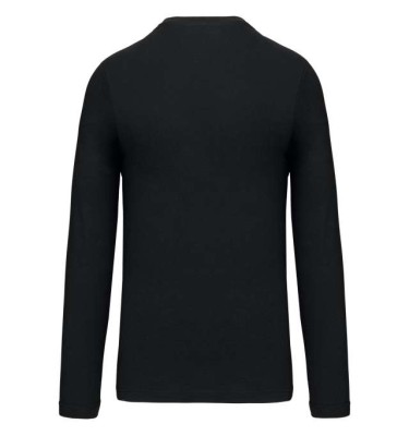 MEN'S LONG-SLEEVED V-NECK T-SHIRT