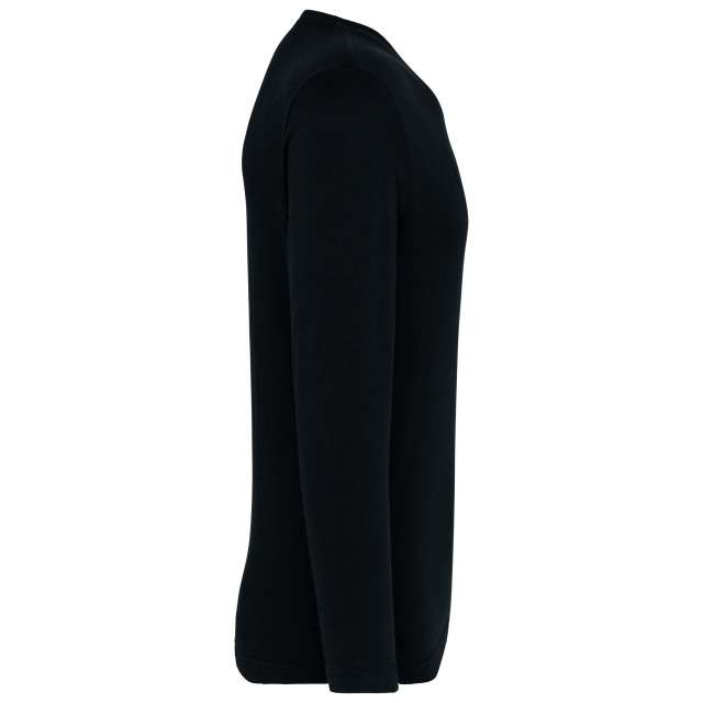 MEN'S LONG-SLEEVED V-NECK T-SHIRT