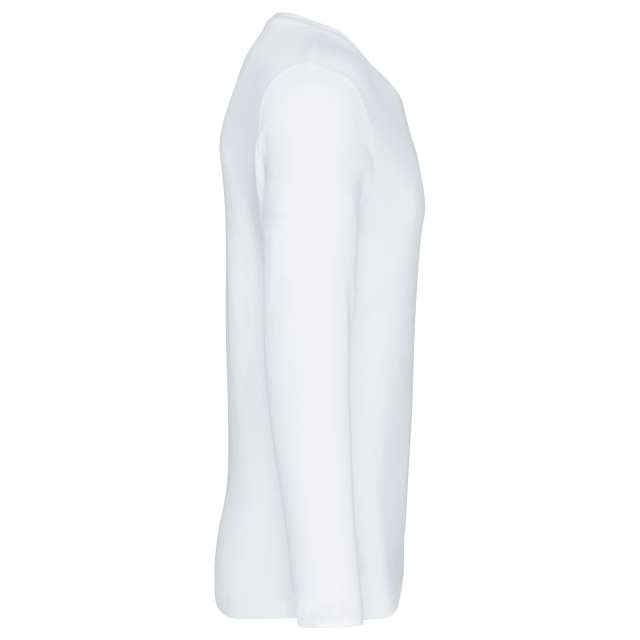 MEN'S LONG-SLEEVED V-NECK T-SHIRT