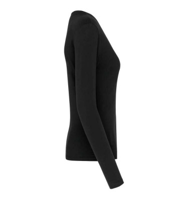 LADIES' LONG-SLEEVED V-NECK T-SHIRT