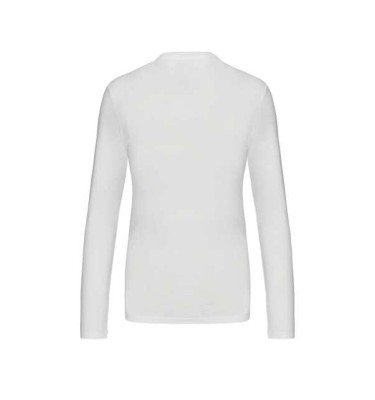 LADIES' LONG-SLEEVED V-NECK T-SHIRT