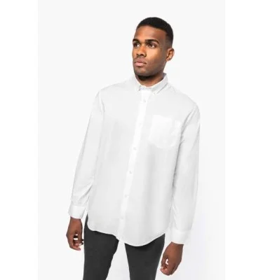 MEN'S LONG-SLEEVED OXFORD SHIRT