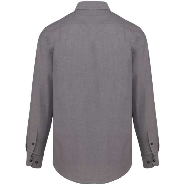 MEN'S LONG-SLEEVED OXFORD SHIRT