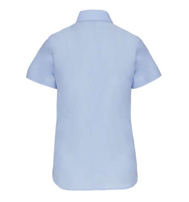 LADIES' SHORT-SLEEVED OXFORD SHIRT